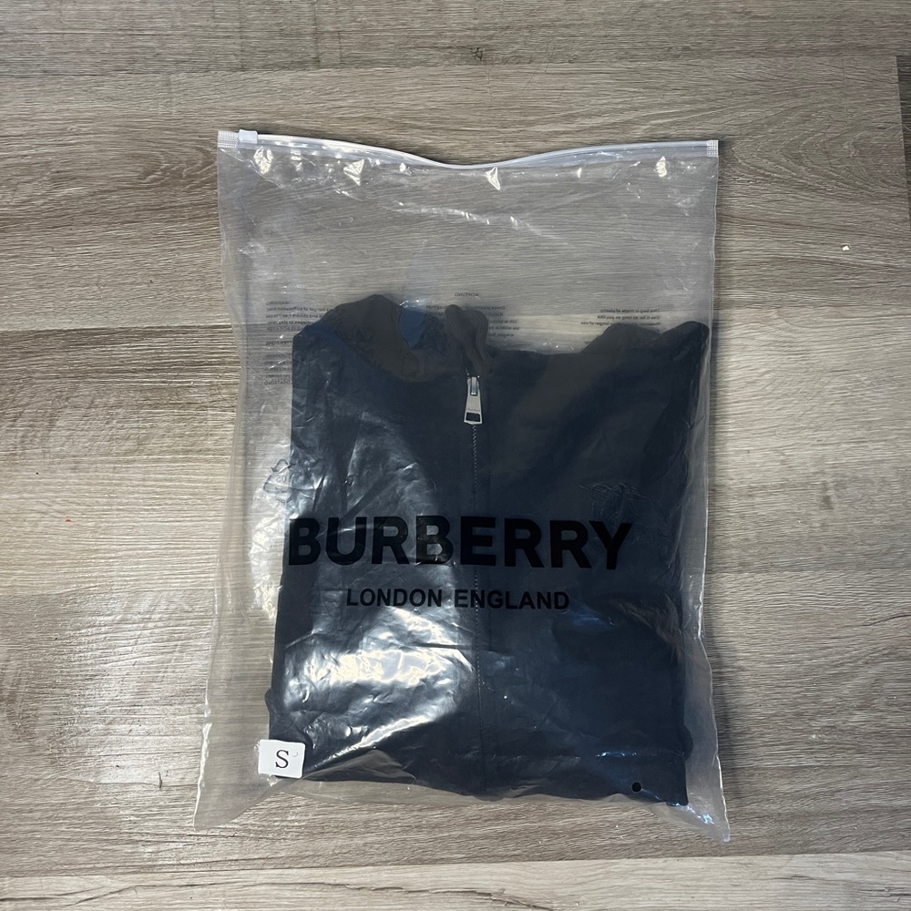 Burberry Navy Jacket in Original Packaging